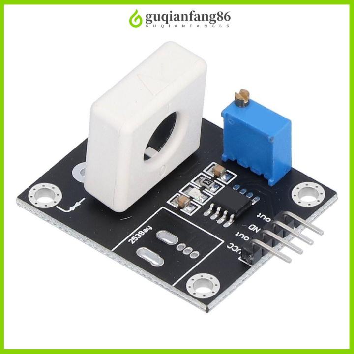 GUQIANFANG86 DC 35A Hall Current Sensor DC 5V WCS1800 Adjustable Short ...