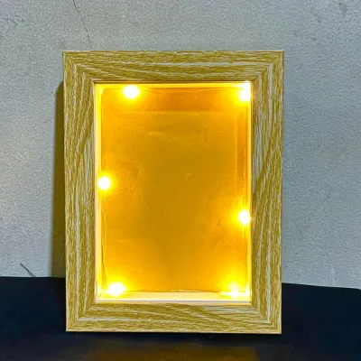 Bingkai + LED Mahar 21x30cm (A4) BINGKAI BUNGA KERING / Fresh Flower / Scrapbook Harga Grosir || Pigura foto figura murah Frame Wedding Nikahan