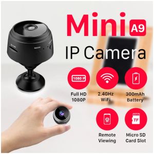 GO Taffware Kamera CCTV Mini Nyambung ke hp Tahan 24 Jam Buat Ngintip Siang Malam