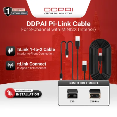 DDPAI Z60/Z60 Pro πLink Pi Link Cable ( 3-Channel )
