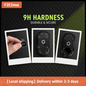 【Local shipping】 Glass  Universal Dots Mouse Feet Pads 1 Pack DIY Accessory for Lag Free Mouse Movement in School Office