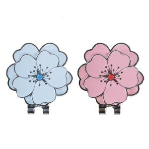 Stylish Metal Golf Hat Clip Secure Magnetic Closure Wear Resistant Coating Personality Portables Sports Accessory