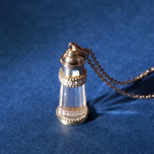 Chow Sang Sang 周生生 Love Decode 18K Rose Gold Diamond Lighthouse Pendant 92727P #5-20special