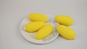[SG Seller]Elastic Rebound Corn Squishy Fidget Toy Realistic Vegetable Shape Stress Relief Squeeze Toy Anxiety Relief