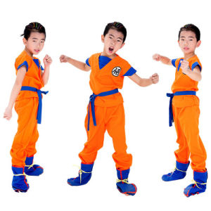 Anime Dragon-Ball Z Costume Halloween GoKu Cosplay Suit Boys Fancy Party Supplies Dress Set Kids Gift for boys