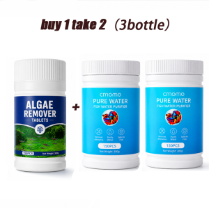 【Buy 1 Take 2】Large Capacity High-Quality Water Purification Sheet Aquarium Algae Removal Sheet Efficient Cleaning Aquarium And Fish Tank Suitable For Aquarium Fish Tank And Pond