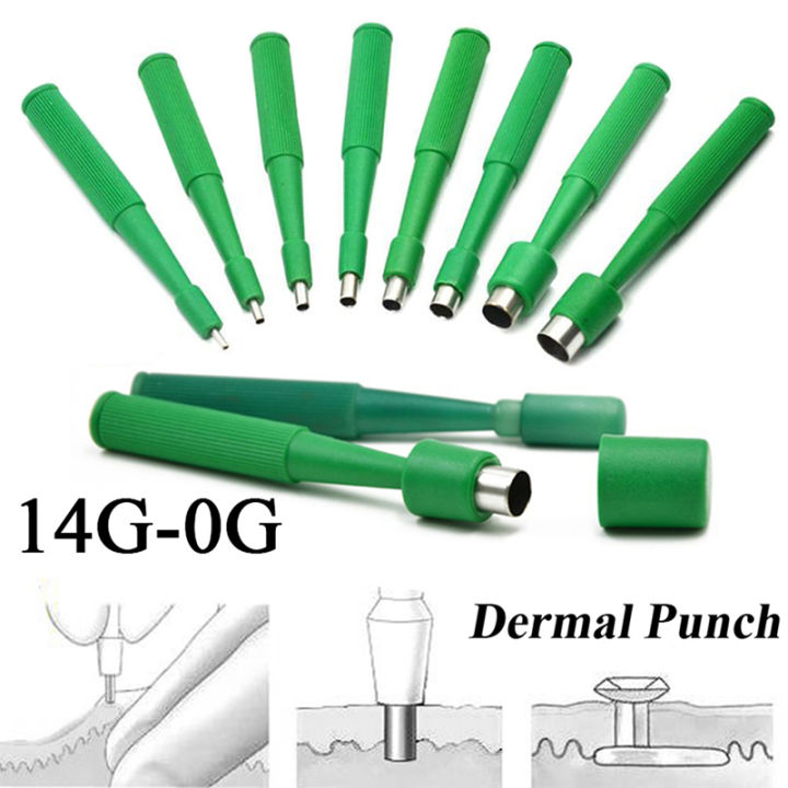 Biopsy Dermal Puncher For Skin Tool Sterilized Dermal Anchor Punch Tool