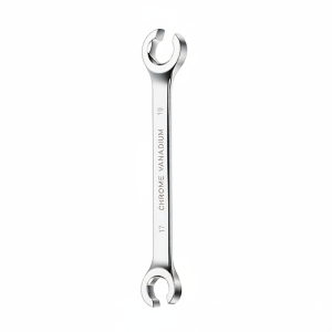 UNDATA Mirror Finish Flare Nut Wrench Open Ring Double Head Open Ring Spanner Hand Tool 8-19mm High Torque Wrench Car Repair
