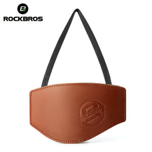 ROCKBROS Motorcycle Shoes Protective Gear Anti-slip Adjustable Leather Shift Shoe Pad for Riding Motorcycle Accessories