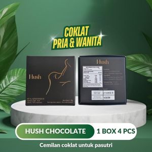 Ready Stok! Hush chocolate Dark Chocolate for couple 32 gram Untuk Hubungan Suami Istri