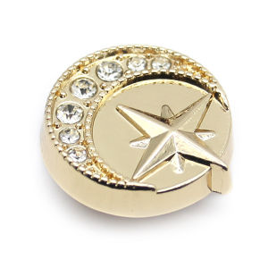 Metal jibbitz cross charms Shoe Buckle Star Moon Legend Chain Diamond Alloy Fashion Shoes Accessories