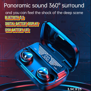 Original TWS Bluetooth Headphones True Wireless Earbuds Touch Control with LED Charging Case IPX7 Waterproof HiFi Stereo in Ear Earphones Deep Bass Sports Ear Buds with Built-in Mic