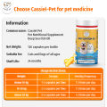 Cassiel Pet Norwegain Deep Sea Fish Oil Omega 3 Supplement for Dogs and Cats 120 soft gels Enhance Immune System EPA DHA. 