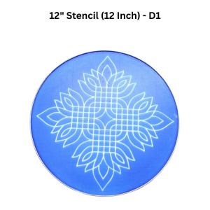 12" Inch Kolam Stencil | Kolam Thattu | 12 Inch | Deepavali Decoration Rangoli
