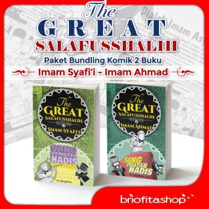 Komk Islami The Great Salafusshalih Paket Bundling Imam Syafii dan Imam Ahmad 2 Buku