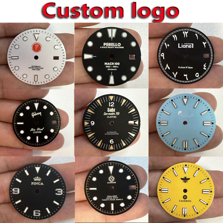 Logo Custom Printed Watches Goutent Print Custom Name/Logo Watch Dial