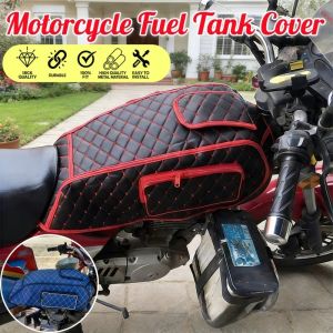 Universal Motorcycle Fuel Tank Cover Waterproof Cover Leather Wear-resistant Fuel Tank Cover