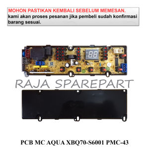 PMC-43 AQUA / MODUL MESIN CUCI / PCB MESIN CUCI AQUA XBQ70-S6001 PMC-43