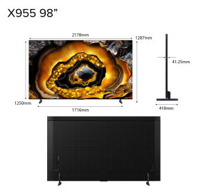 TCL X955 QD-Mini LED | 4K TV Google TV 85 98 inch | 144Hz VRR | HDR 5000 nits | Ultra Slim Design | IMAX Enhanced