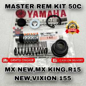 MASTER REM KIT BELAKANG YAMAHA 50C MX NEW | MX KING | R15 NEW | VIXION 155 ASLI ORIGINAL YAMAHA YGP