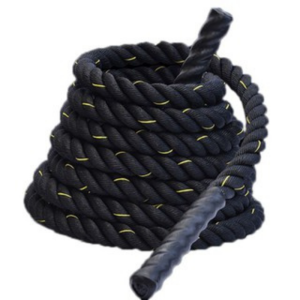 เชือกออกกำลังกาย Battle Rope Workout Rope เชือกฟิตเนส ความยาว 9m/12m/15m อุปกรณ์ออกกำลังกาย เชือกออกกำลัง เชือกไนลอน 38 mm ฟรี ชุดยึดน๊อต