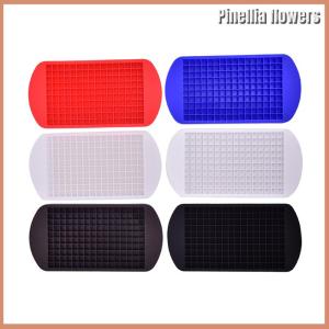 Pinellia flowers แม่พิมพ์ทำน้ำแข็งถาดทำ160ก้อนน้ำแข็งขนาดเล็กถาดทำน้ำแข็งแช่แข็งทำจากซิลิโคน