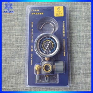 Đồng hồ dầu nạp gas có ti xả gas CT-468 hàng nội địa trung  đồng hồ dầu có ti xả - ICYTECH