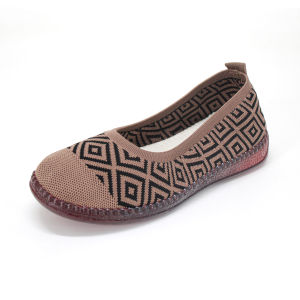 RUIMO F-1 sepatu slip on Terbaru Wanita Korea Style Bahan Rajut Premium Best Quality Import