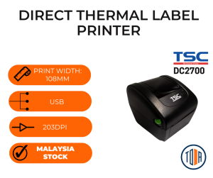 TSC DC2700 / DA210 Thermal Barcode Label Printer