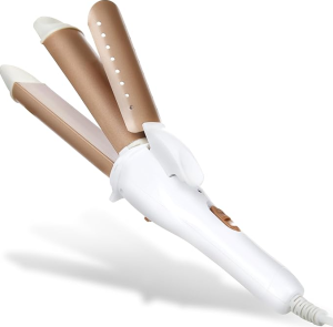 Hair Curling Iron Multifunction 2 in 1 Hair Curler Straightener Professional Hair Care - Keimav