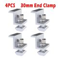 [DHGO] Adjustable Solar End Clamp for Photovoltaic Installation on RVs and Boats. 