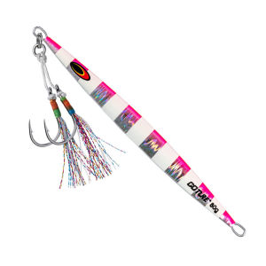 Goture Fast Jig Fishing Lure Metal Spoon Vertical Lead Jigging Lure With Hooks For Sea Fishing