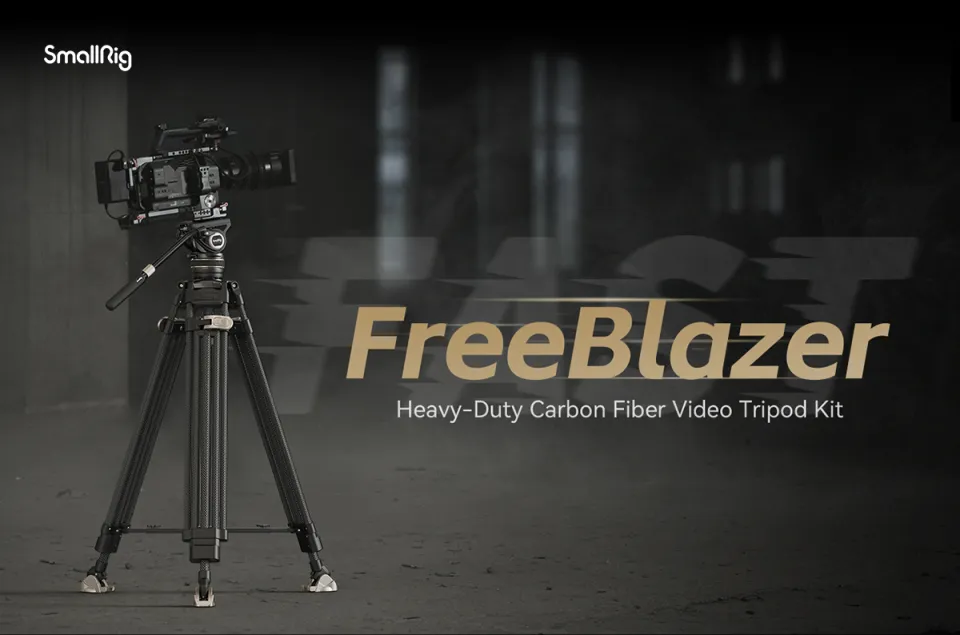 SmallRig FreeBlazer Trépied vidéo carbone
