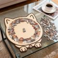 Morandi Alien Woodland Birthday Gift Women's Jigsaw Puzzle - Cat Cat Puzzle Set with 135 Pieces. 