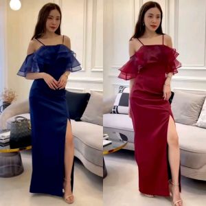 Des dress scuba agatha 2299 longdress party casual
