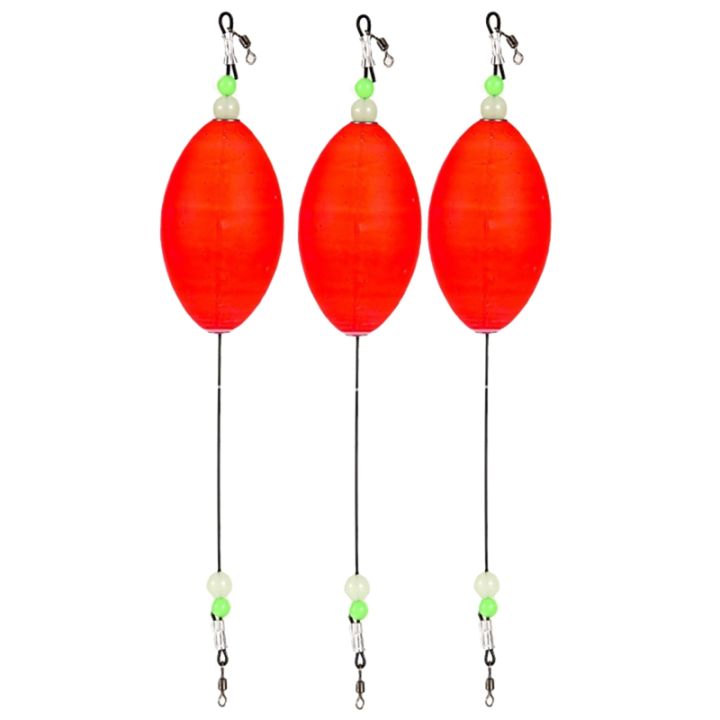 3Pack Fishing Bobbers Popping Cork Float for Redfish Speckled Trout ...