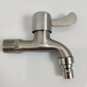 Vòi nước inox 304 chia 2 đầu ra độc lập tiện dụng - Vòi nước 2 đầu cho máy giặt chia nước thành 2 cổng