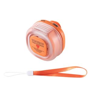 FANGAN 360° Rotatable Clip-On Waist Fan 3 Speeds Silent Operation Hanging Waist Fan Air Cooler Strong Wind Mini Electric Fan Use