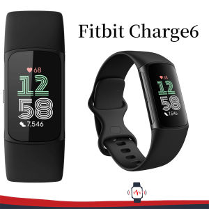 Fitbit Charge 6 Smart Fitness Tracker with ECGHeart RateSpO2GPSSleep Stress Monitor Waterproof Watch for Running & Swimming