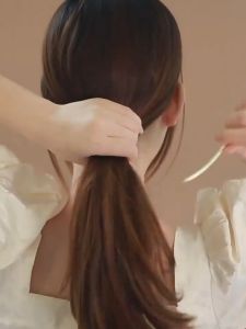 Cucuk Rambut Kipas🌸古风流苏扇子发簪 Vintage Fan Tassel Hair Pin 新中式汉服步摇盘发发钗高级感后脑勺头饰 Elegant Chinese Style