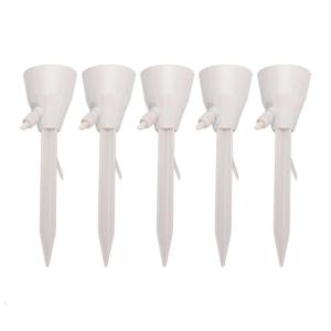 5Pcs Automatic Flower Watering Device Water Adjustable Convenient Flowers Drip Garden Irrigation Solution Tool