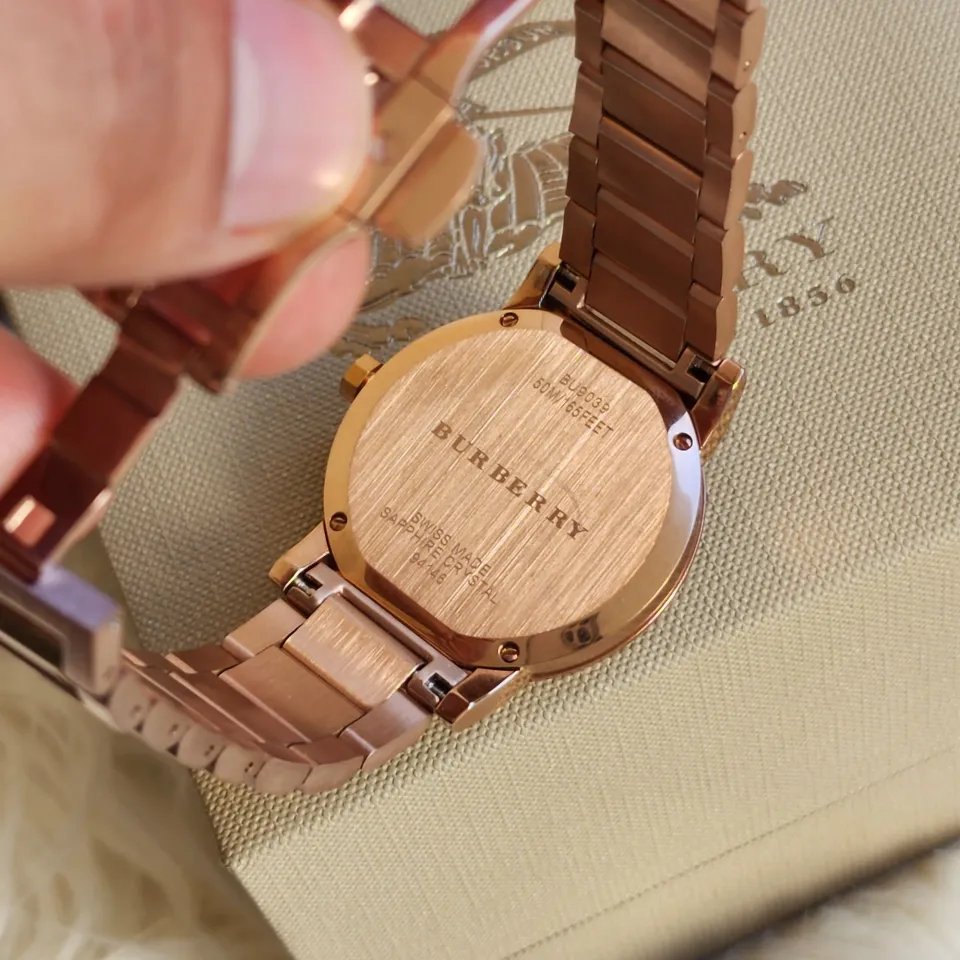 Burberry watch how outlet to change date