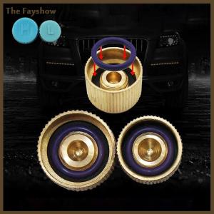 [The Fayshow] Car Air Conditioner Refrigerant Dust Cover Valve Core Caps High Low Side Port Cap Auto High Low Pressure Caps Accessories