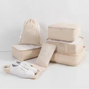 GH Travel Storage Bag 7 in 1 / Tas Organizer Traveling Kantong Packing Koper Perjalanan (Isi 7 pcs)