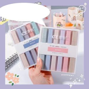 Set 6 bút highlight tông màu dễ thương dùng để take note ghi chú học tập