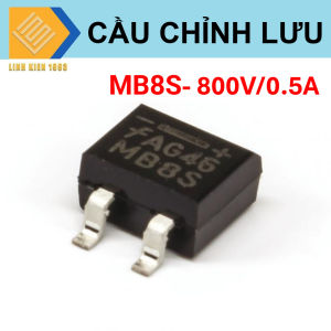 Cầu chỉnh lưu MB8S 800V- 0.5A