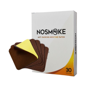 NoSmoke Patch – 1 Box (30 patches) 1 Sachet (5 patches) – Smoking Cessation Aid | Reduce Cravings & Withdrawal | Support Behavioral Change | Nicotine Transdermal Patch for Gradual Quitting