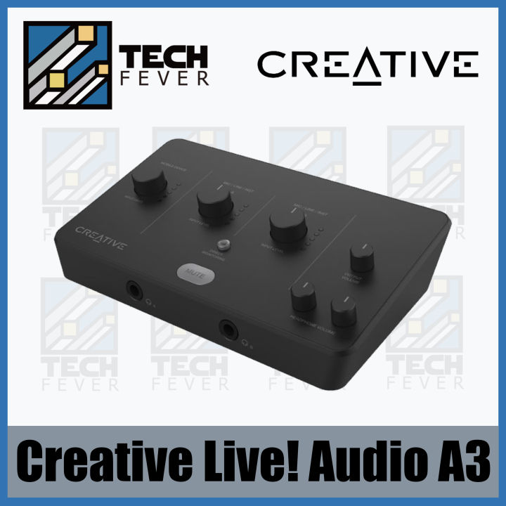 Creative Live! Audio A3 USB Audio Interface with High-resolution ...