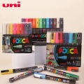 Uni posca Bộ Bút Đánh Dấu mới, PC-1M Acrylic 3M 5m 8/16 Màu sắc rotulador permanente Pop Áp phích quảng cáo plumones Nguồn cung cấp nghệ thuật. 