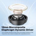 Tai Nghe Không Dây True Wireless SoundPEATS Clear Bluetooth 5.2 Thời Lượng Pin Đến 40h Chống Ồn ENC. 
